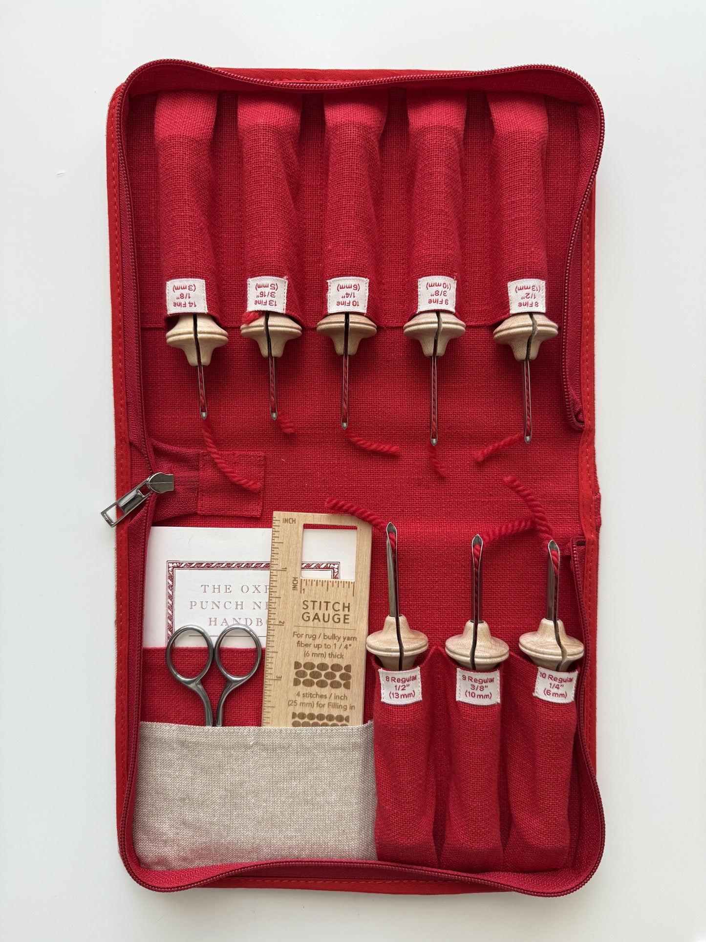 Oxford Punch Needle (Natural Wood)オックスフォードパンチニードル箱入り(ナチュラル)