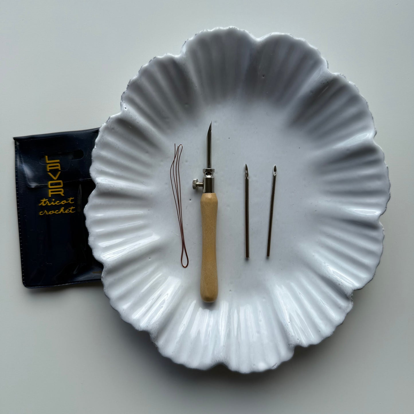 中細毛糸用パンチニードル